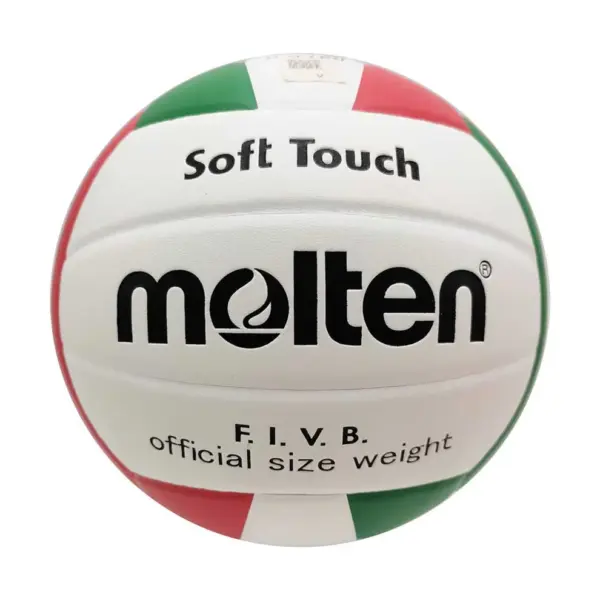 MOLTEN วอลเลย์บอล รุ่น V5VC เบอร์ 5 สีขาว/แดง/เขียว